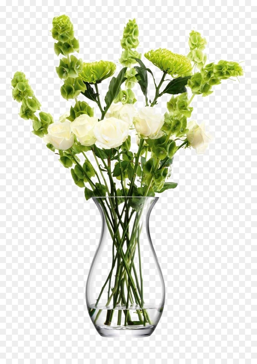 Flower Vase Png Image Background - Transparent Flower Vase Png, Png Download - vase of flowers png