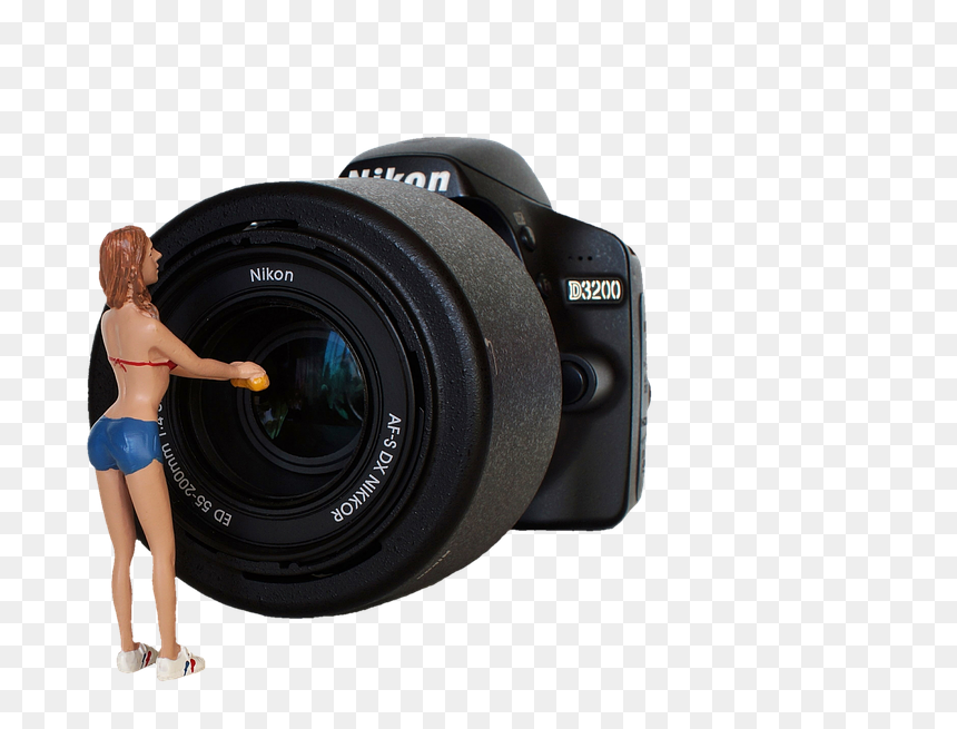 Camera Lens, HD Png Download - nikon png