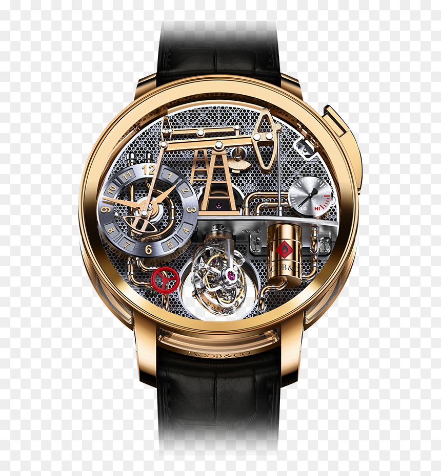 Transparent Oil Derrick Png - Jacob And Co Oil Pump Watch, Png Download - oil derrick png