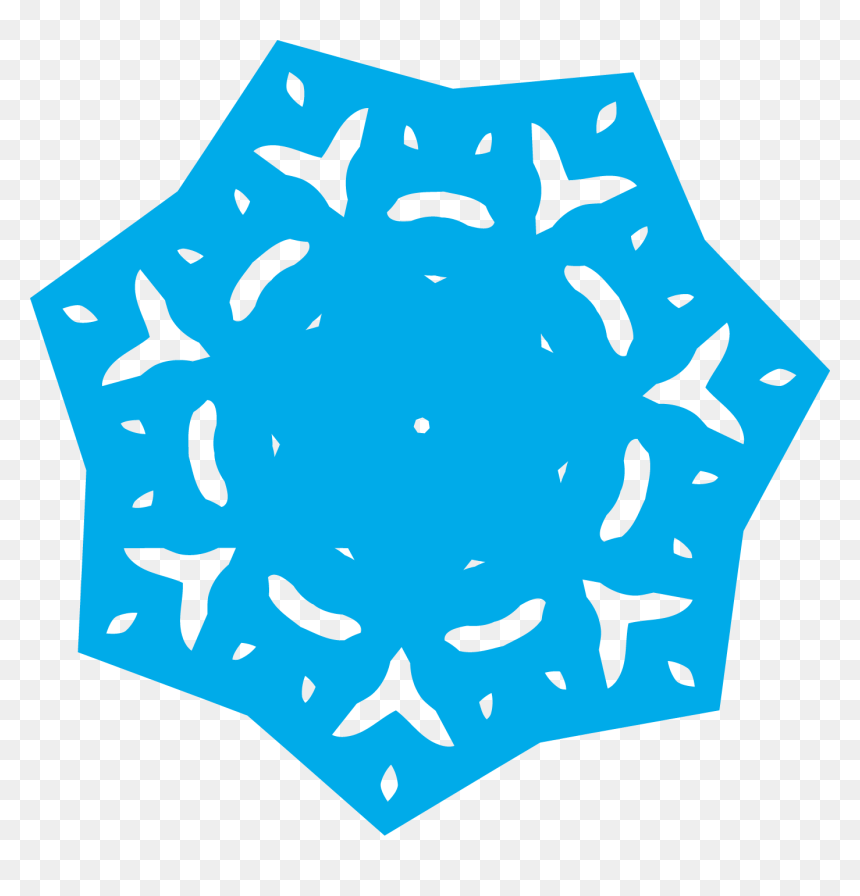 Clip Art, HD Png Download - blue snowflakes png