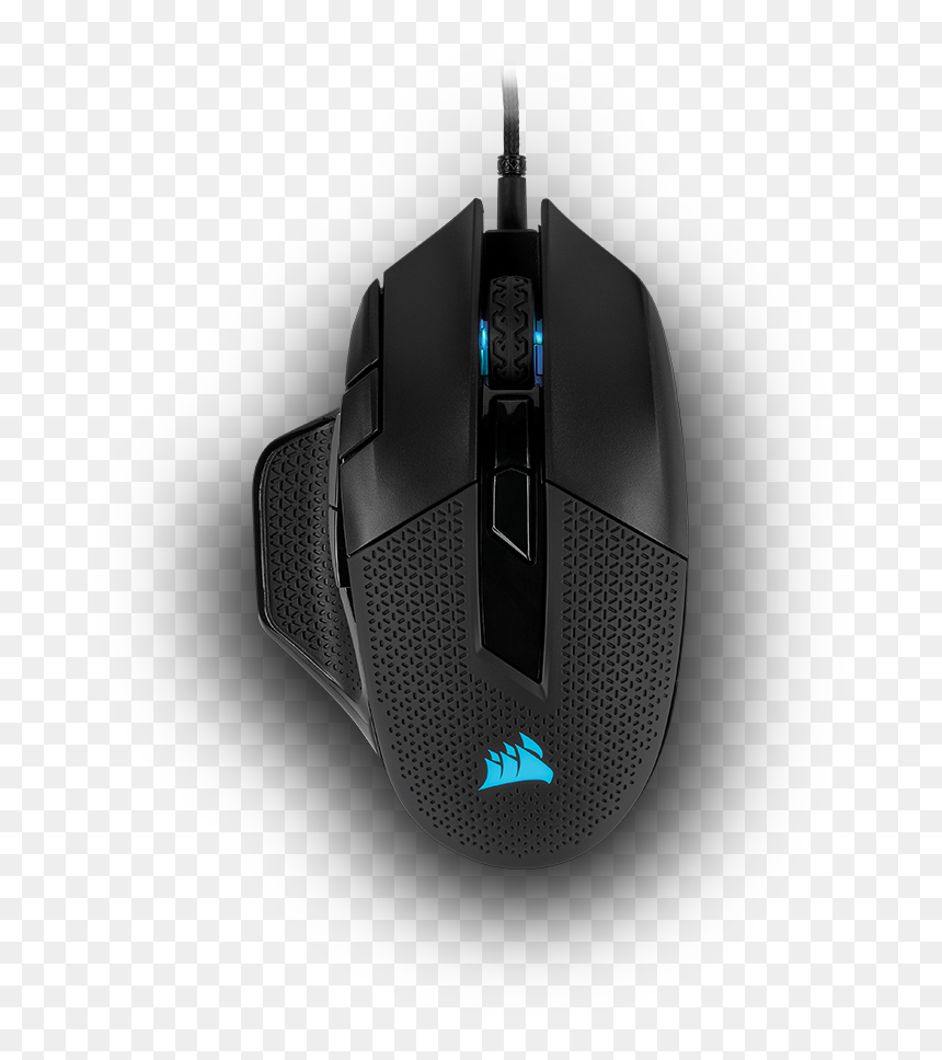 Corsair Nightsword Rgb Mouse, HD Png Download - pc mouse png