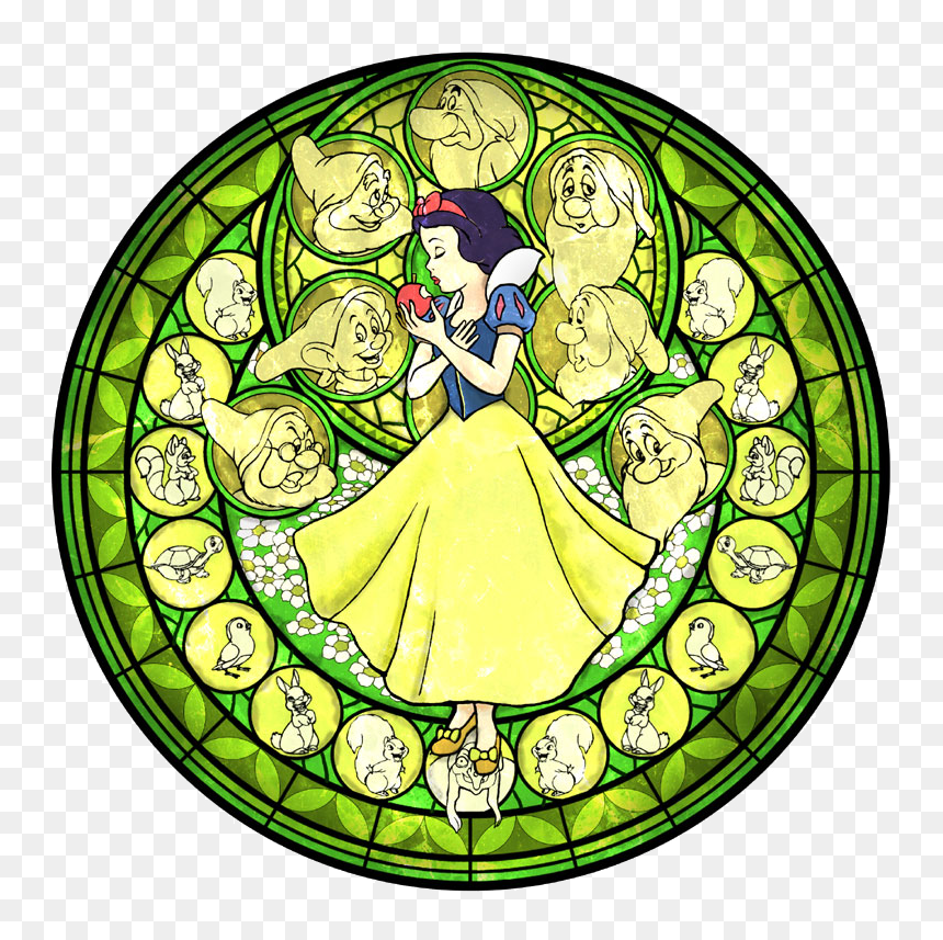 Forest Animals - Kingdom Hearts Princess, HD Png Download - snow white and the seven dwarfs png
