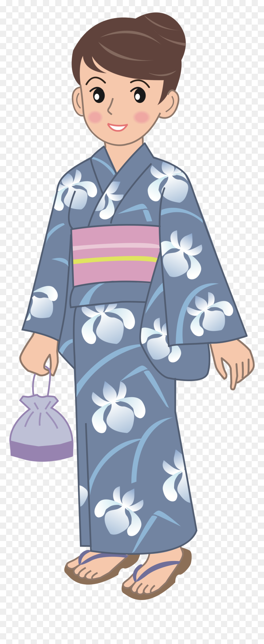 Summer Kimono - Kimono Clipart, HD Png Download - kimono png