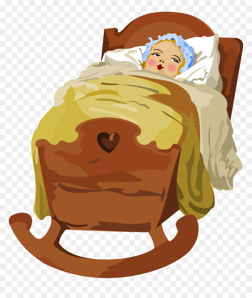 Illustration, HD Png Download - baby crib png