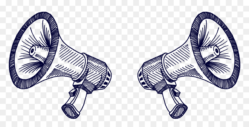 Illustration, HD Png Download - megaphone clipart png