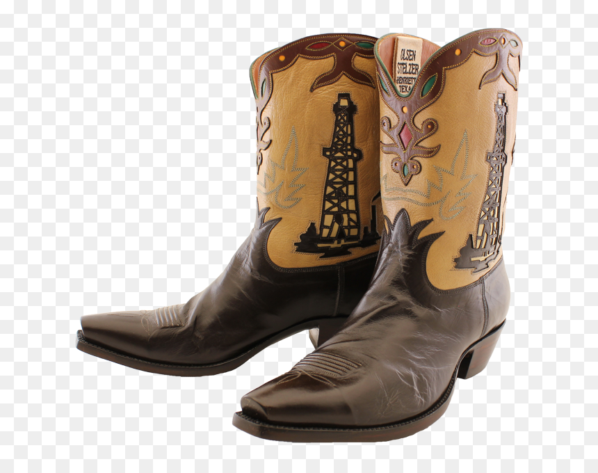 Oil Derrick Cowboy Boots, HD Png Download - oil derrick png