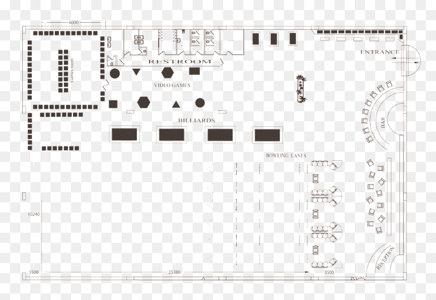 Diagram, HD Png Download - bowling lane png