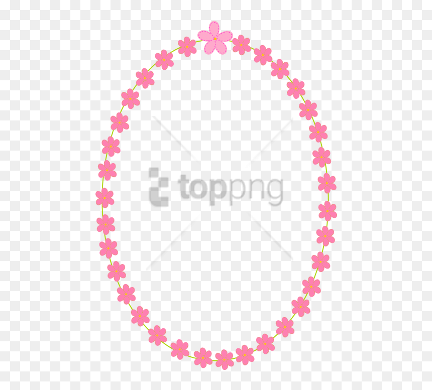 White And Pink Floral Borders , Png Download, Transparent Png - floral borders png