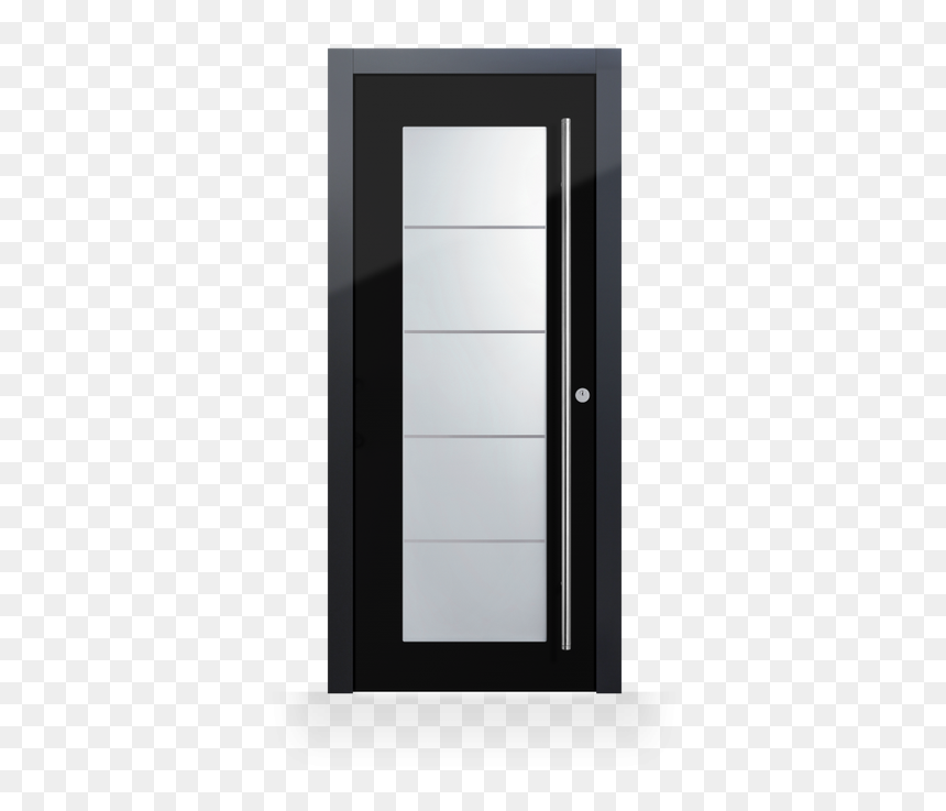 Vista 1 Black - Sliding Door, HD Png Download - front door png