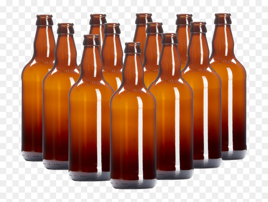 Free Download 500ml Brown / Amber Glass Beer Bottles - Botellas De Cerveza Png, Transparent Png - beer bottle clip art png