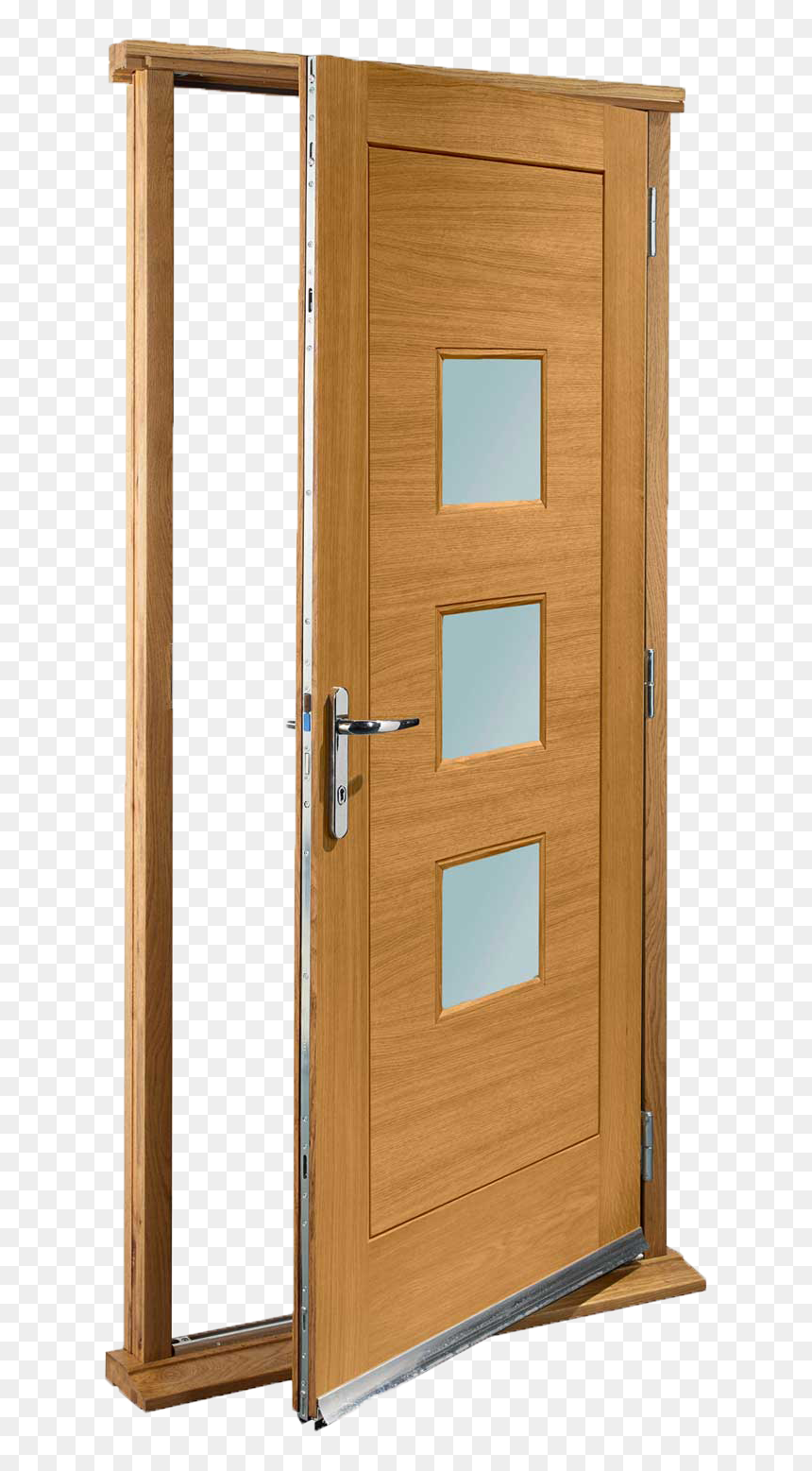 Pre Hung Oak Front Door , Png Download - Pre Hung Door Set, Transparent Png - front door png