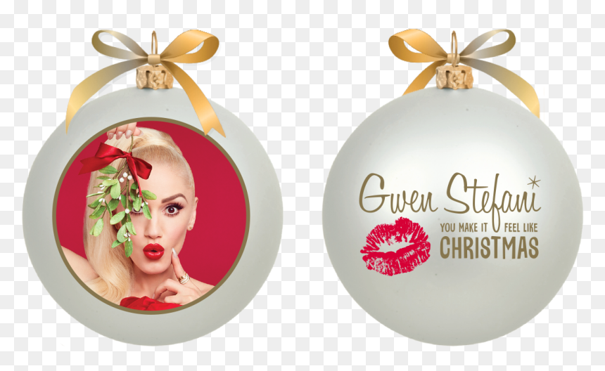 Mistletoe Ornament - Gwen Stefani - Gwen Stefani - - Christmas Ornament, HD Png Download - gwen stefani png
