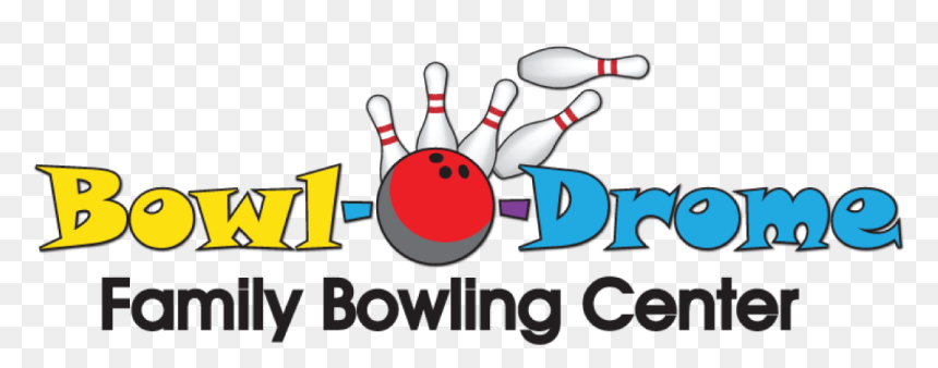 Bowl O Drome Logo, HD Png Download - bowling lane png