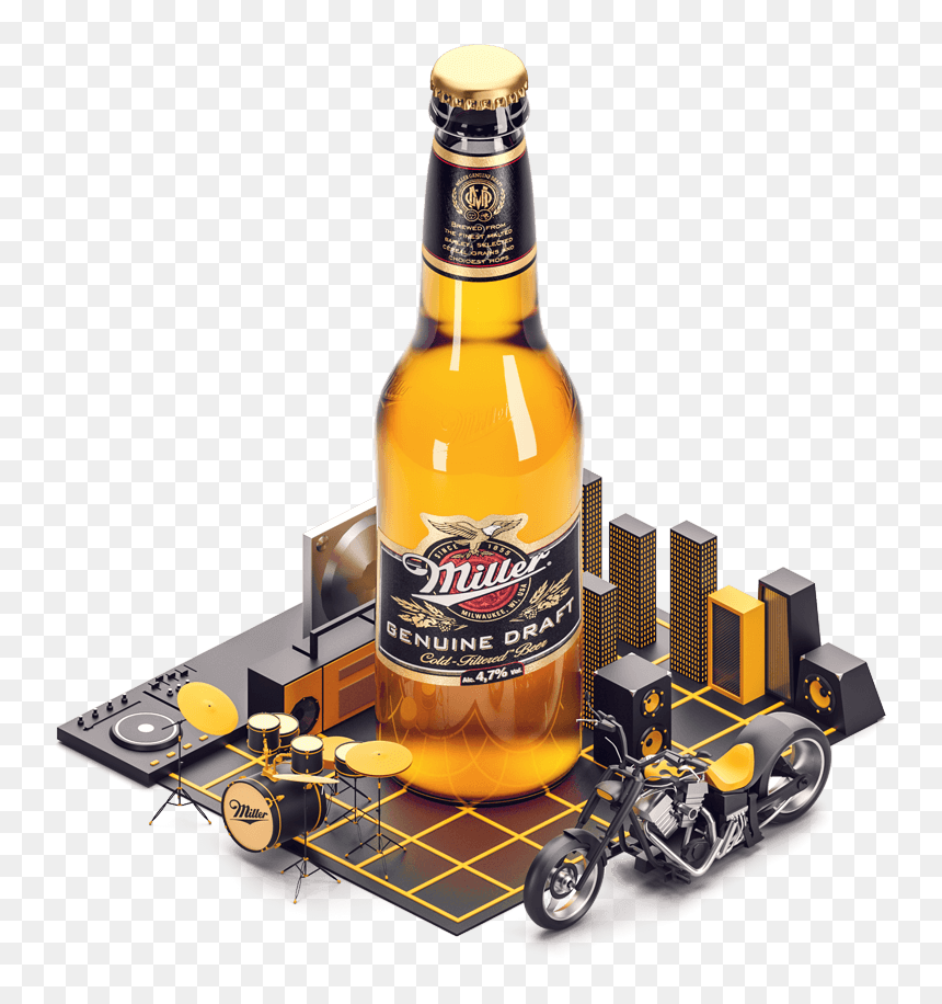 Beer Bottle Clipart , Png Download - Beer Miler, Transparent Png - beer bottle clip art png