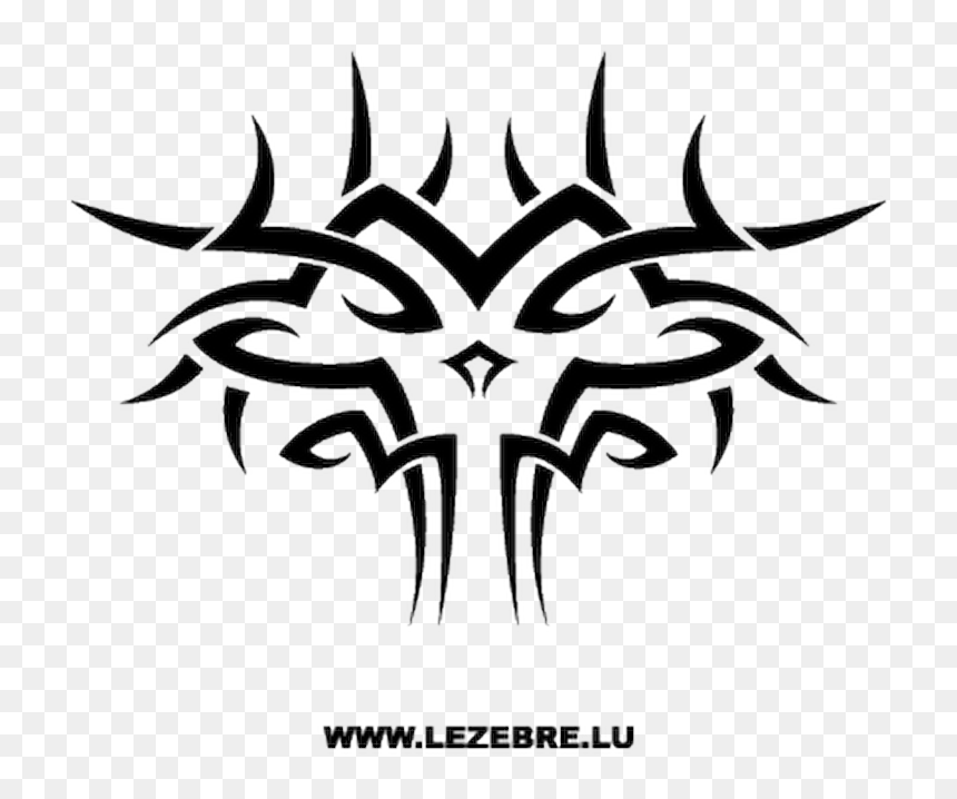 Tribal Serpent, HD Png Download - white decorative lines png