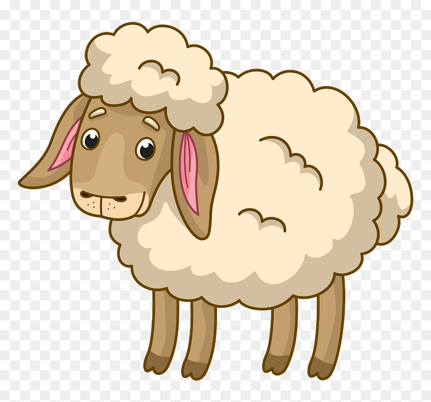 Sheep Clipart, HD Png Download - sheep clipart png