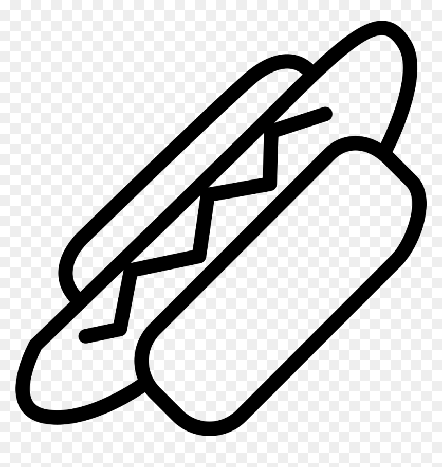 Western-style Food - Line Art, HD Png Download - western clip art png