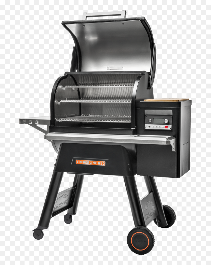 Timberline 850 Pellet Grill Clipart , Png Download - Traeger Grills, Transparent Png - bbq grill clipart png