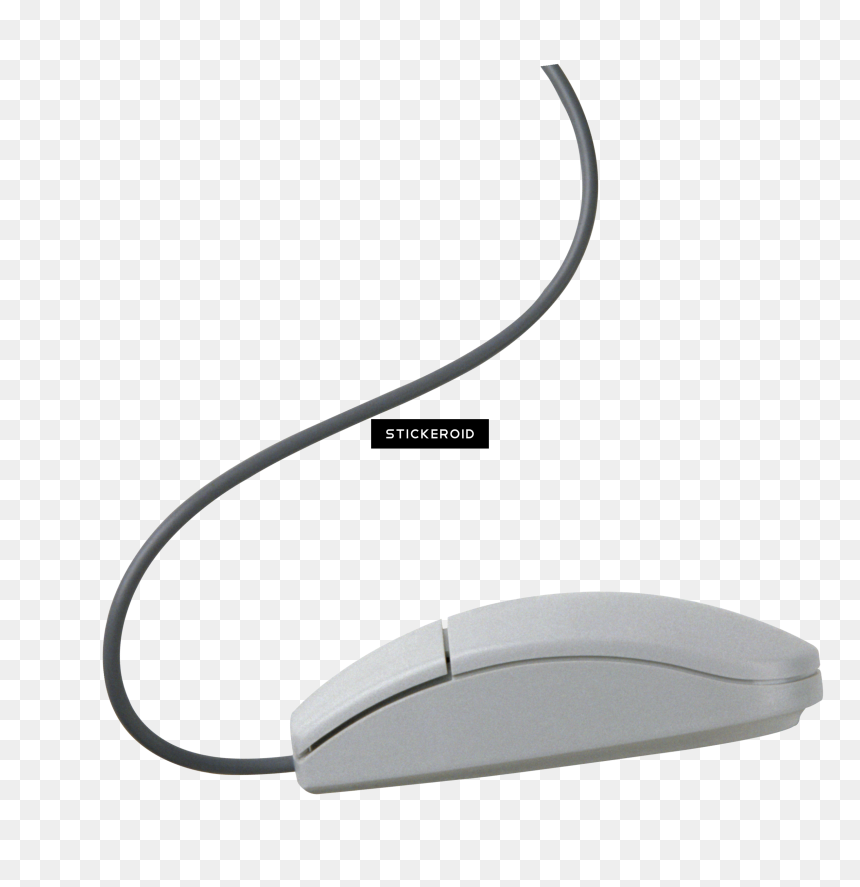 White Computer Mouse Pc - Headphones, HD Png Download - pc mouse png
