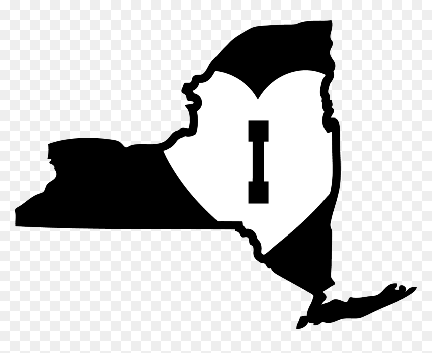 New York City New Jersey U - Outline Of New York Colony, HD Png Download - new jersey outline png
