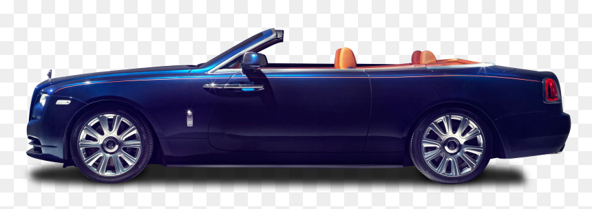 Rolls Royce Dawn Blue Car - Car Png Image Hd, Transparent Png - blue car png