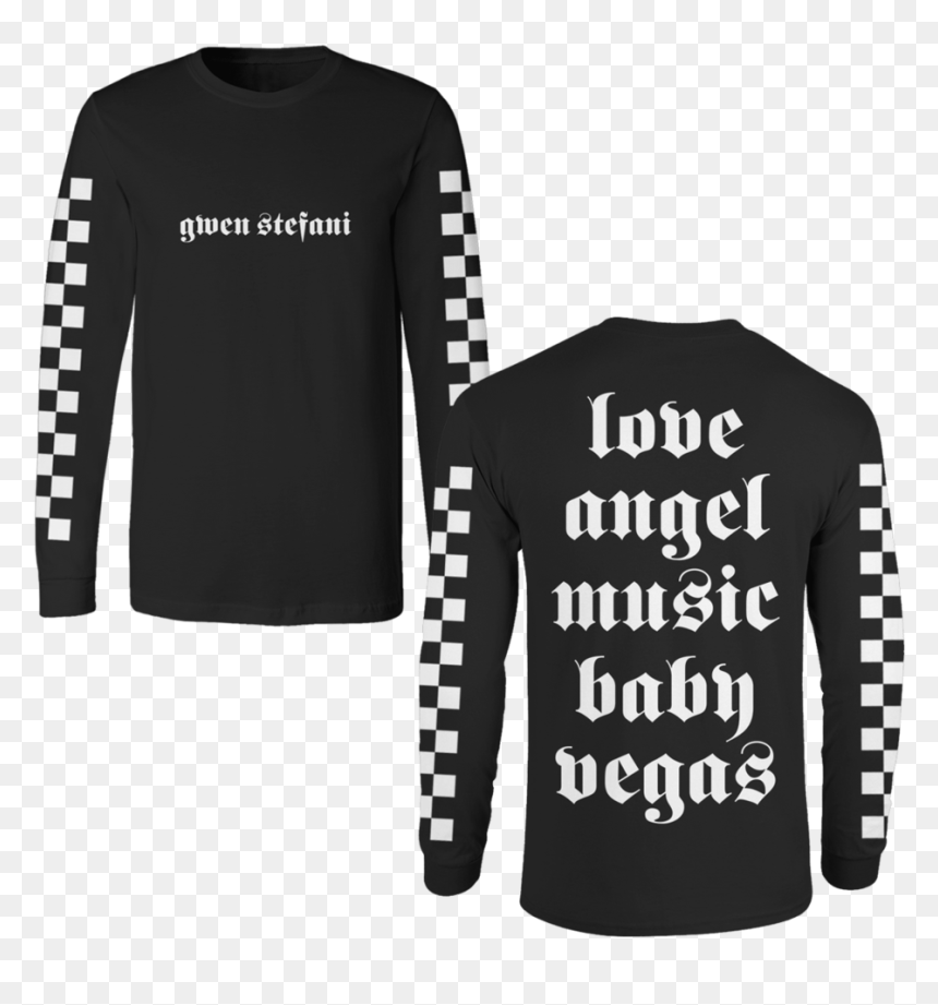 Vans Checkered Long Sleeve, HD Png Download - gwen stefani png