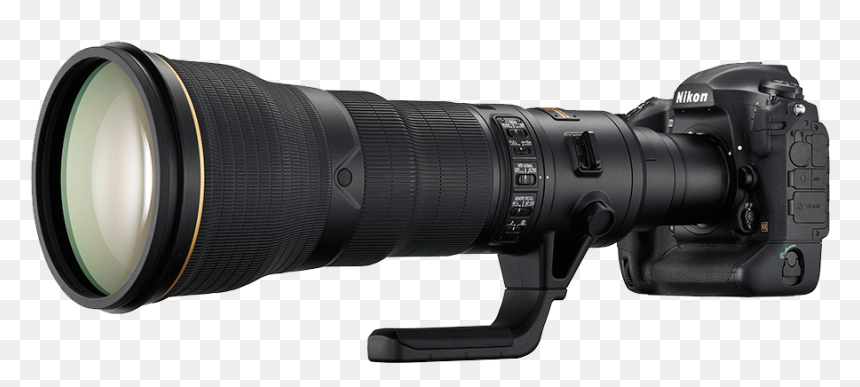 Nikon D5 Png Free Download - Nikon D5 With Lens, Transparent Png - nikon png