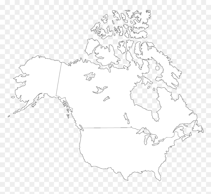 Canada And Usa - States Of America Mexico, HD Png Download - gwen stefani png
