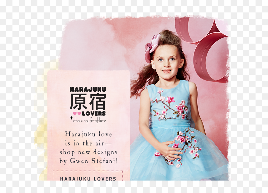 These Girls Love Harajuku Designs - Girl, HD Png Download - gwen stefani png