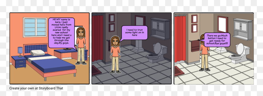 Cartoon, HD Png Download - scared girl png