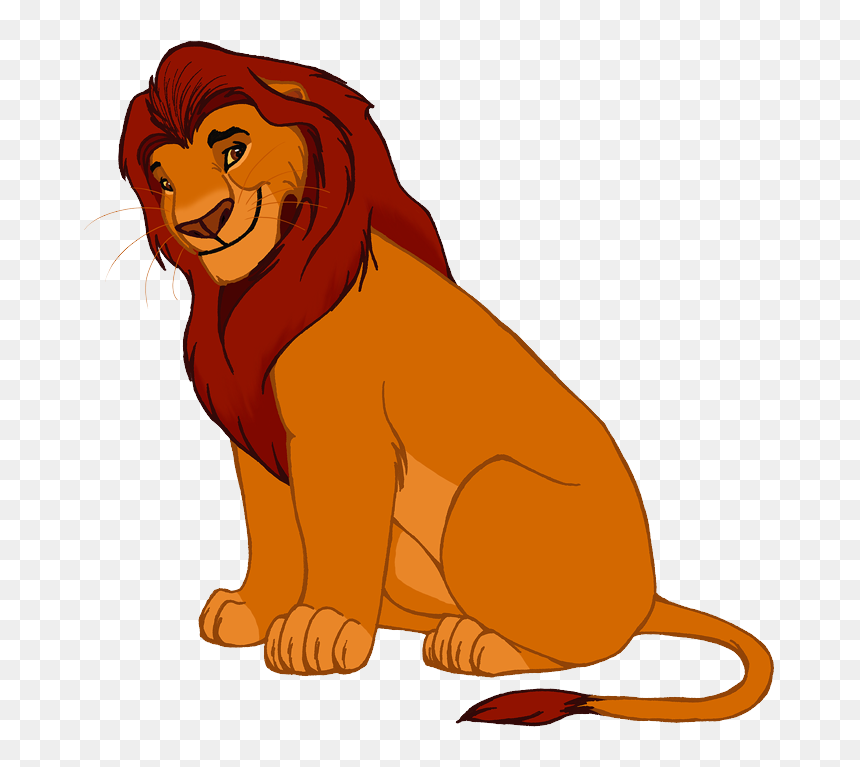 Lion King - Mufasa Lion King Cartoon, HD Png Download - lion transparent png