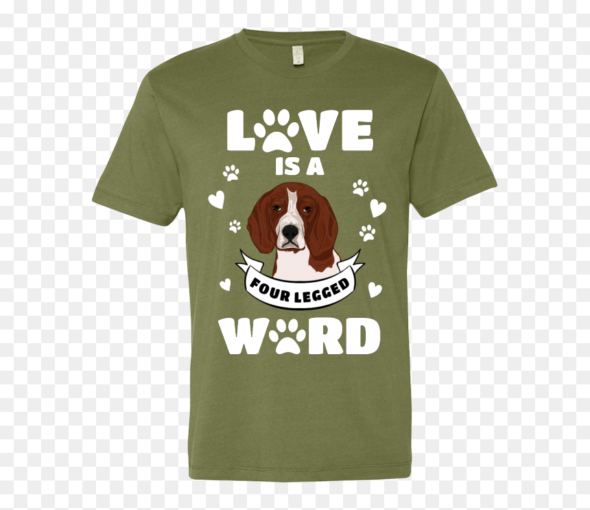Four Legged Word - Welsh Springer Spaniel, HD Png Download - basset hound png