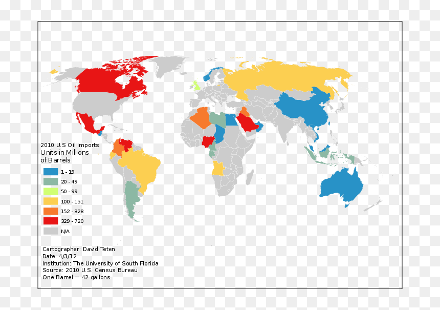 World Map Showing Mediterranean Region, HD Png Download - oil derrick png