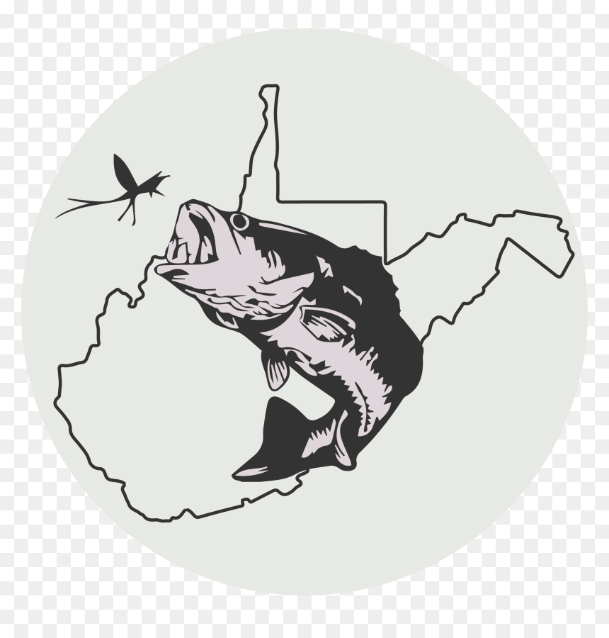 Designing A Logo For My Brother"s Wv Fishing Website - Design, HD Png Download - wv png