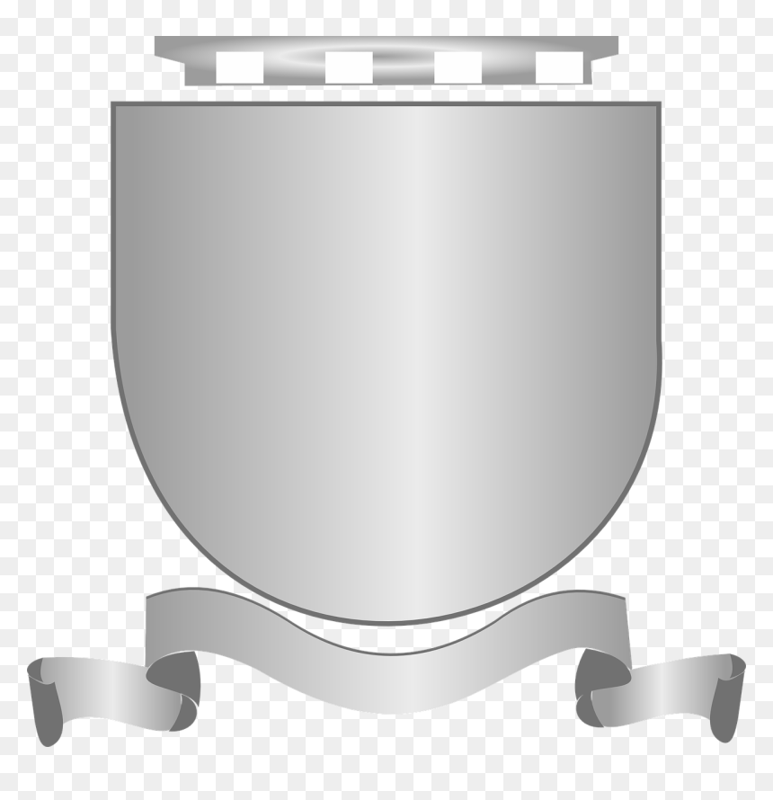Escudo De Time Em Branco, HD Png Download - medieval shield png