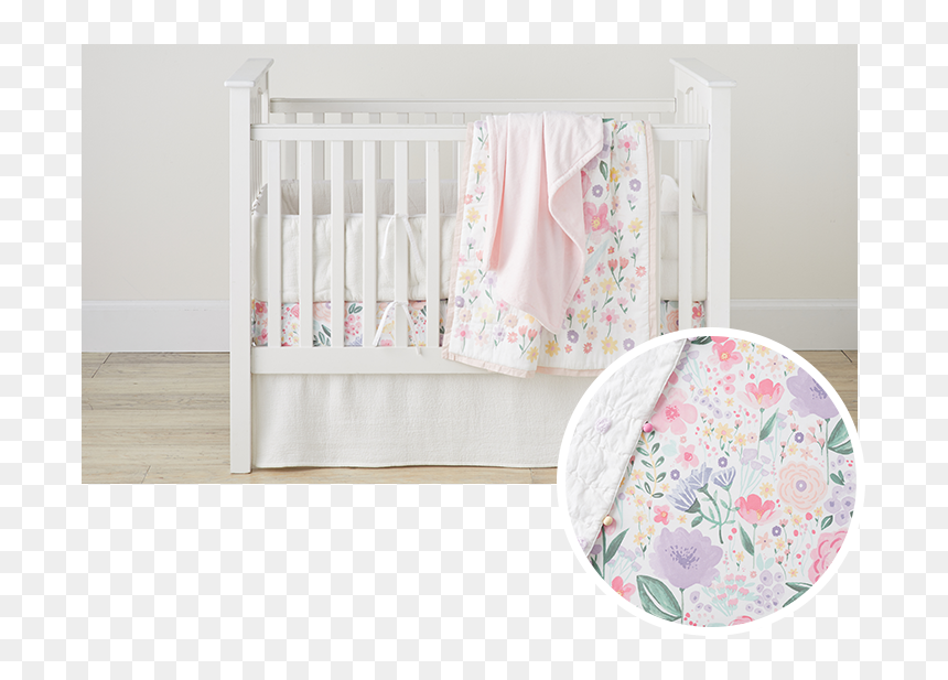 Bed Sheet, HD Png Download - baby crib png