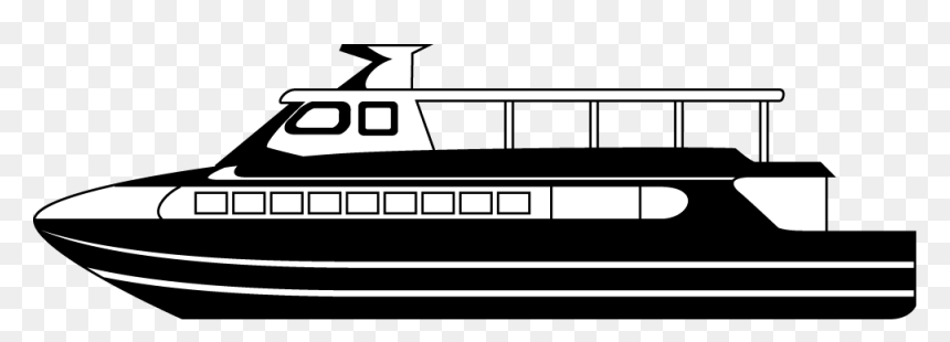 Transparent Yatch Clipart, HD Png Download - ferry png