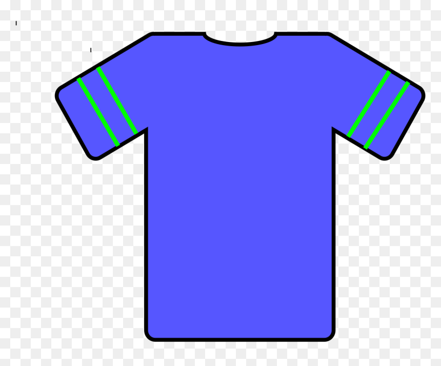 Shirt Transparent Background Cartoon, HD Png Download - new jersey outline png