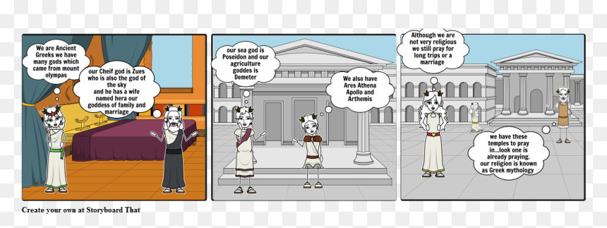 Comics, HD Png Download - greek gods png