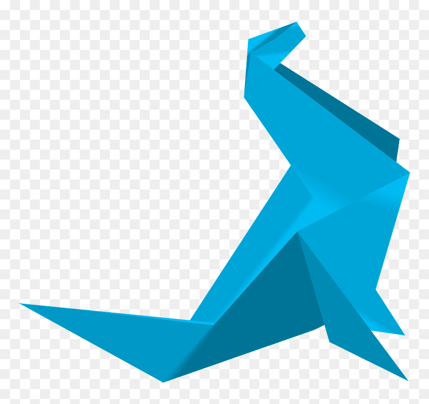 Seal Origami Clipart - Triangle, HD Png Download - wax stamp png
