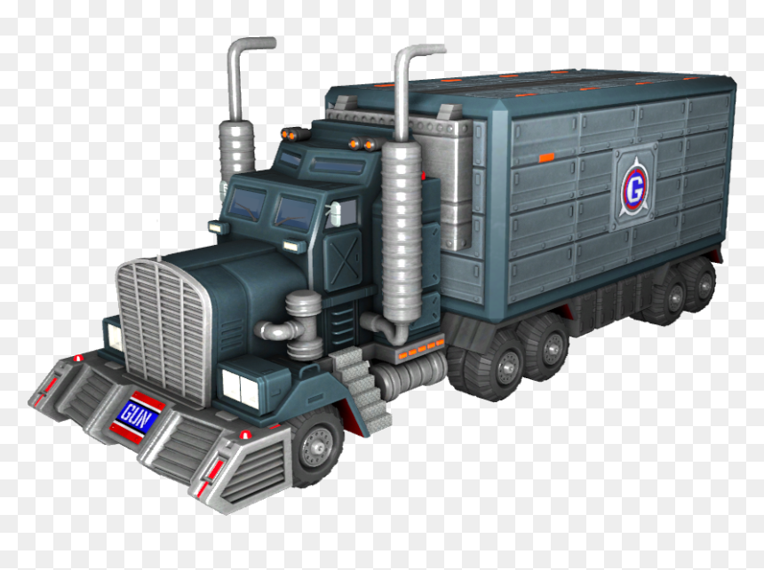 Sonic News Network - Sonic City Escape Truck, HD Png Download - big rig png