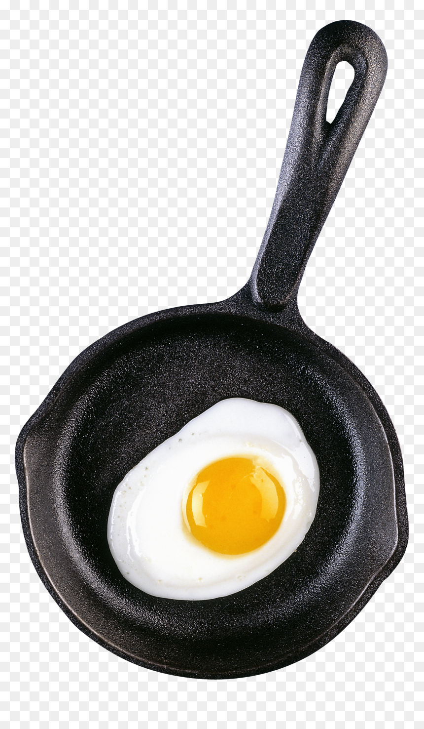 Cast Iron Egg On - Clipart Cast Iron Skillet, HD Png Download - fried eggs png