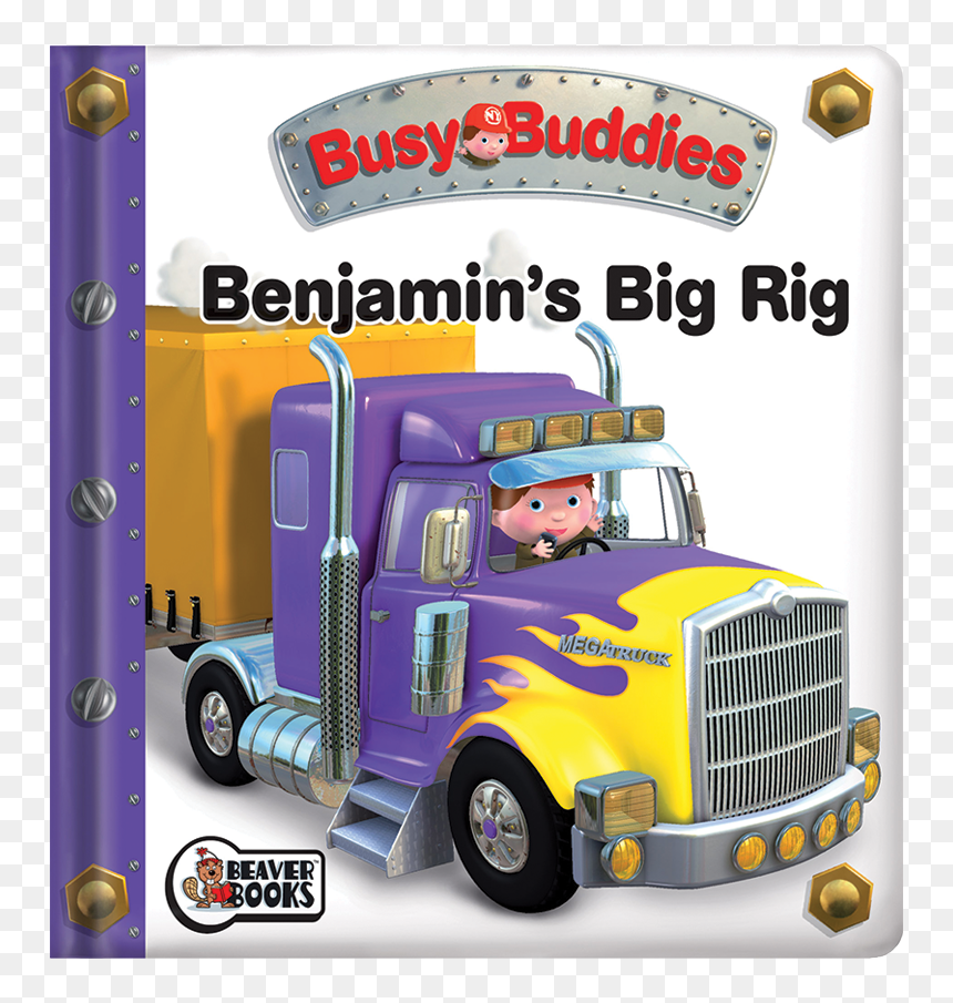 Truck Transparent Big Rig - Benjamin's Big Rig, HD Png Download - big rig png