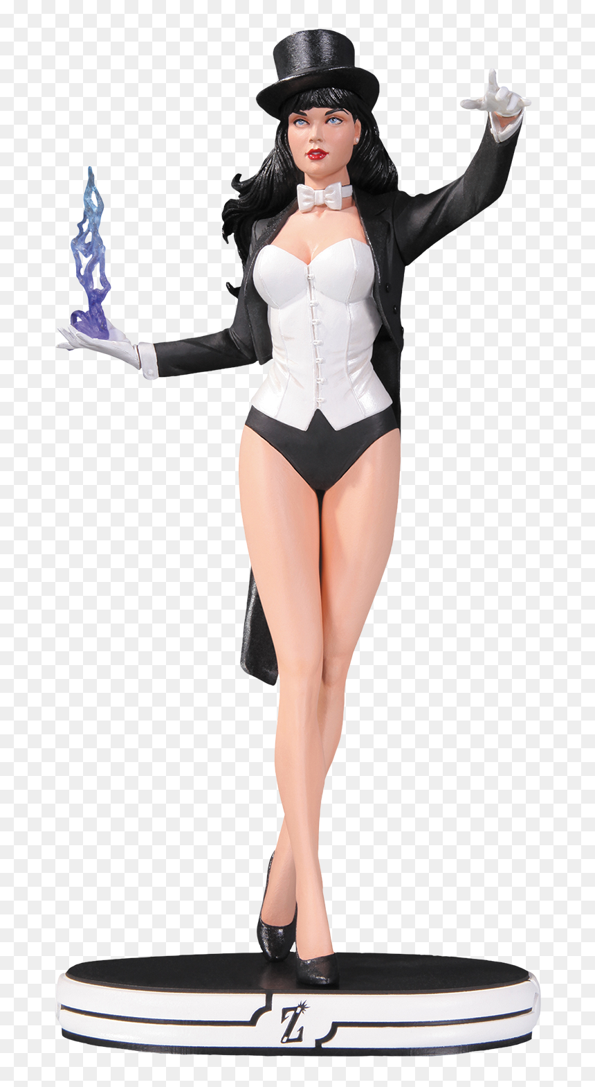 Dc Cover Girls Zatanna Statue, HD Png Download - zatanna png