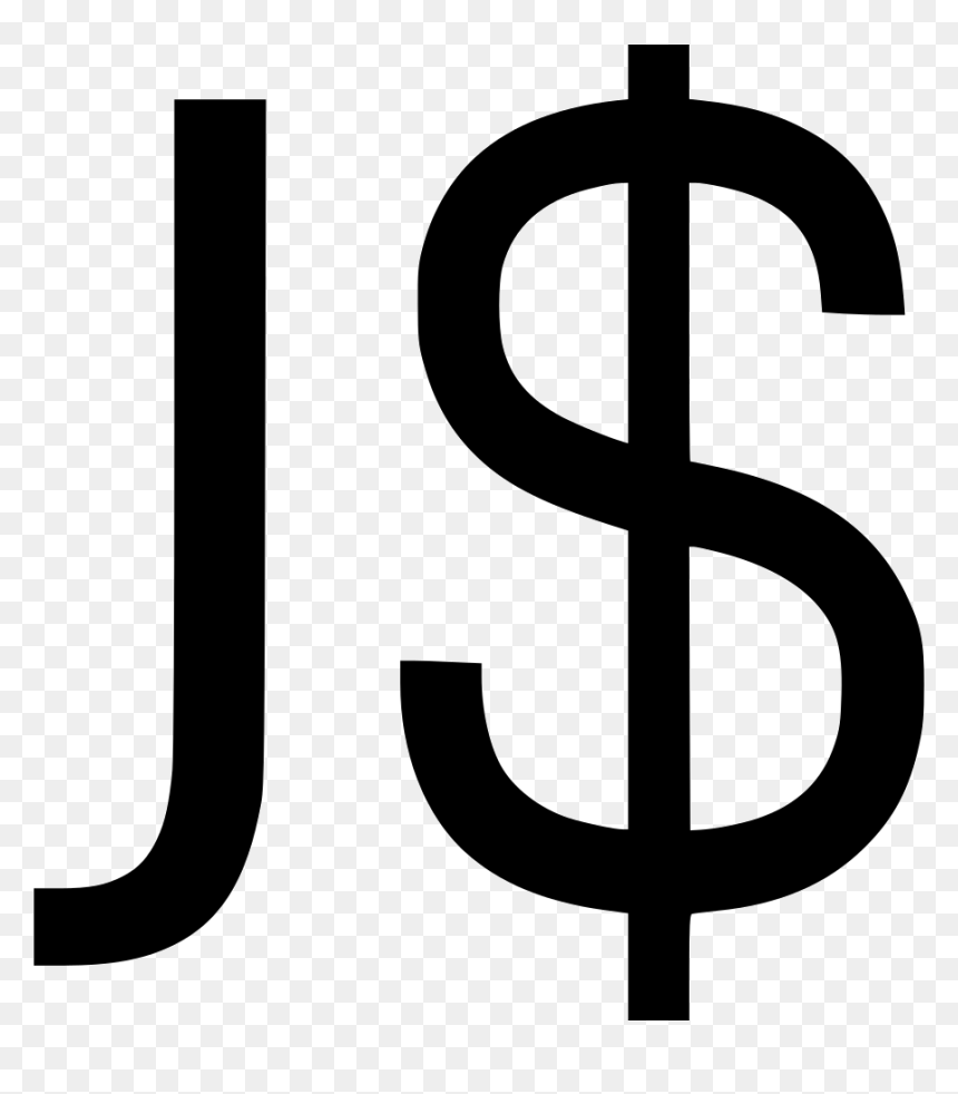 Jamaica Jamaican Dollar Sign - Cross, HD Png Download - dollar sign png transparent