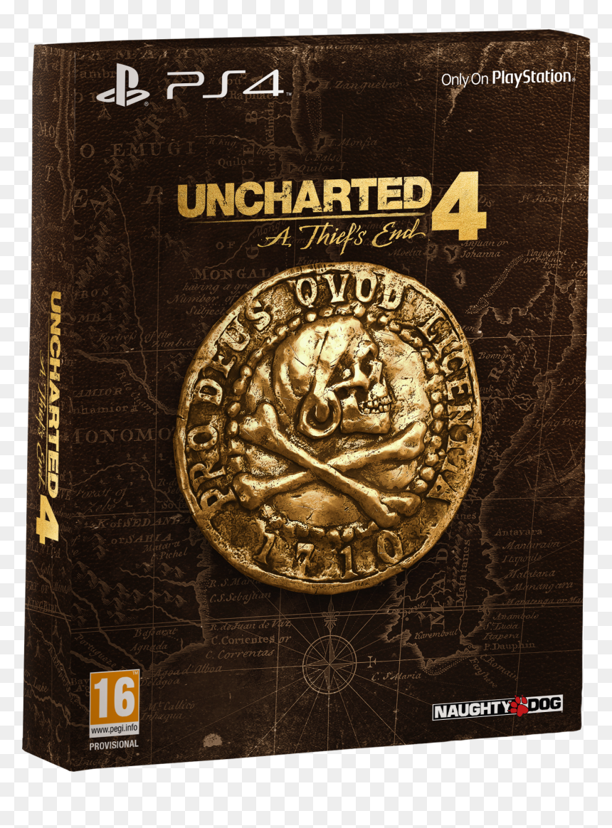 Uncharted 4 A Thief's End Special Edition Ps4, HD Png Download - uncharted png