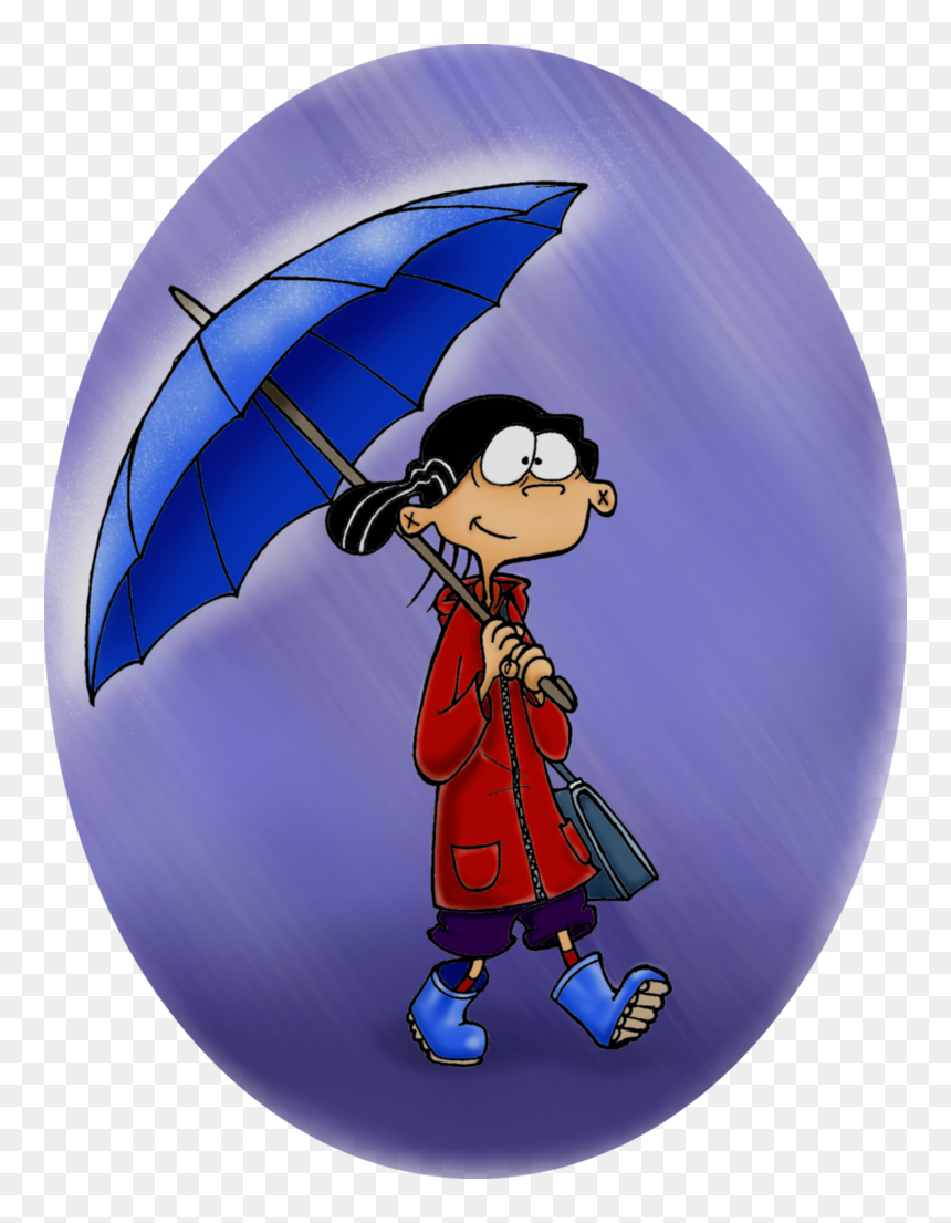 Raindrops Keep Falling On My Ed By Silverlulaby On - Cartoon, HD Png Download - raindrops falling png