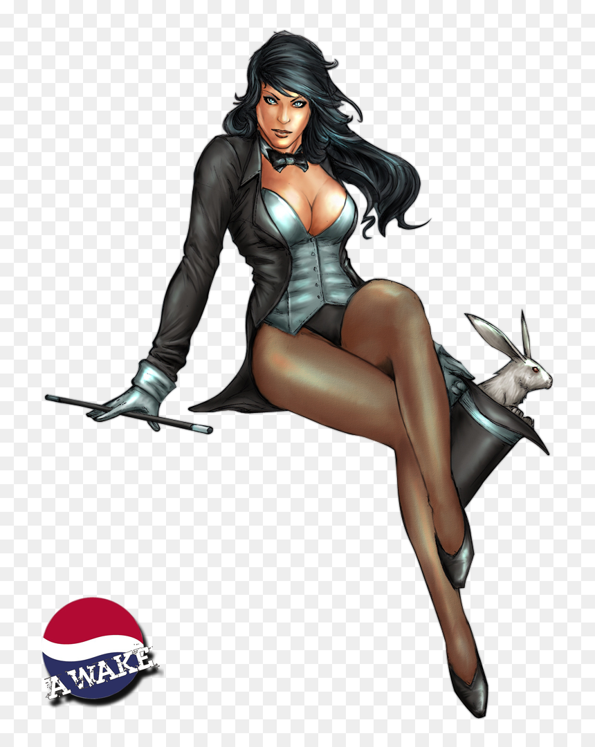 Dc Comics Zatanna Png, Transparent Png - zatanna png