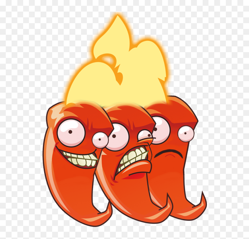 Hd Habanero - Fire Plant Plants Vs Zombies, HD Png Download - habanero png