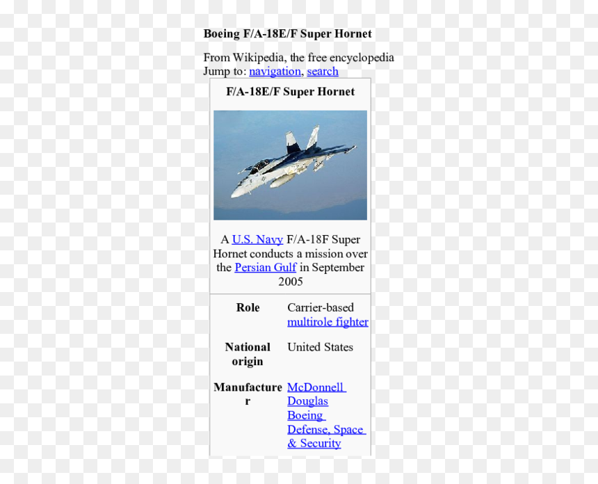 Boeing F/a-18e/f Super Hornet, HD Png Download - fighter jets png
